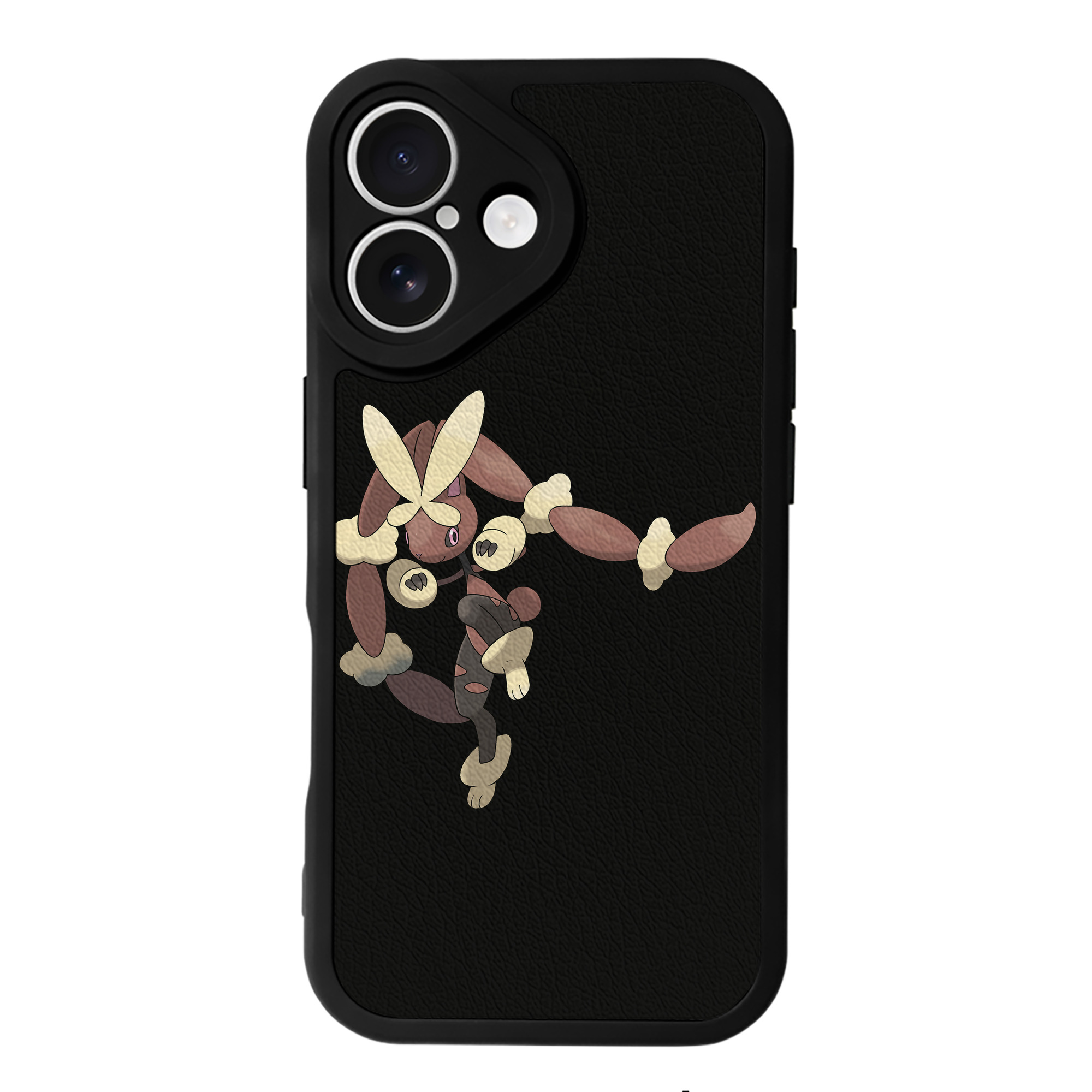 （画像用） ポケットモンスター Pokémon 【iPhone 16シリーズ対応】シリコンスマホケース（レザー調） 材質：シリコン